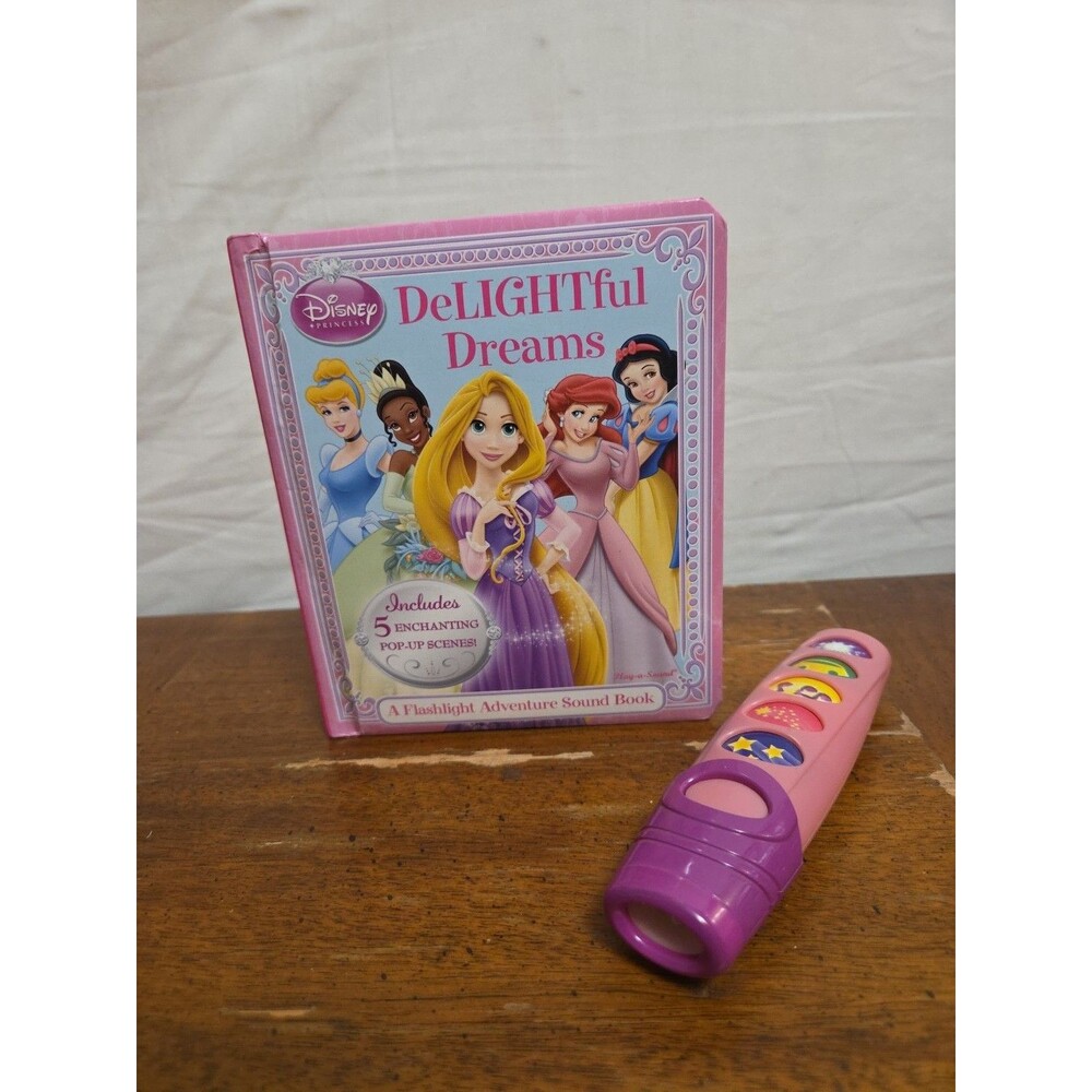 Disney Princess DeLIGHTful Dreams Pop-Up Board Book Book and Sound Flashlight